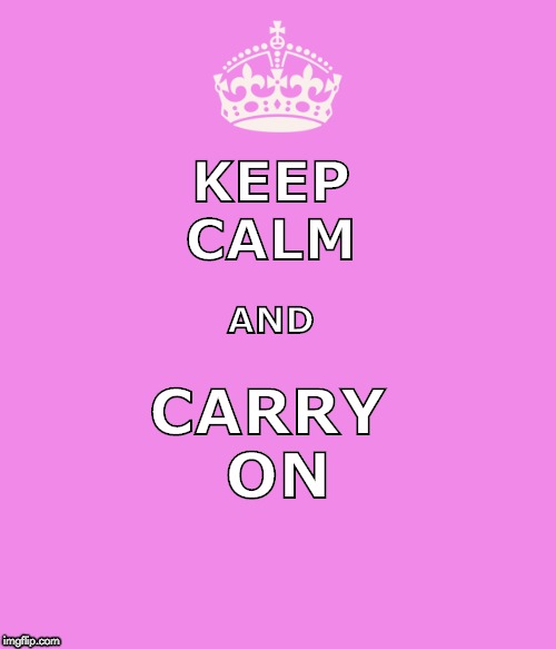 KEEP CALM; AND; CARRY ON | image tagged in keep calm and carry on red | made w/ Imgflip meme maker