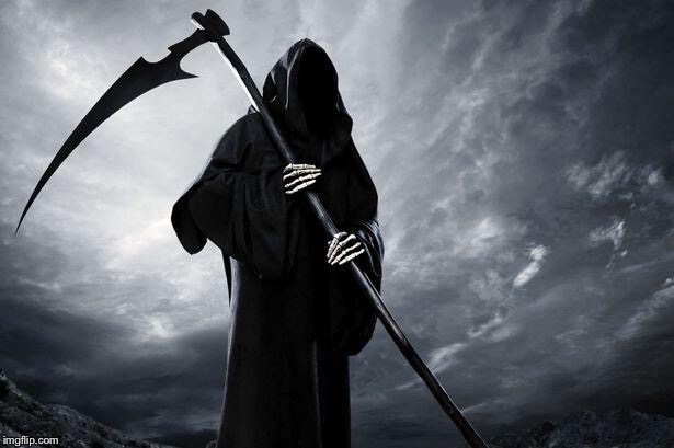 Grim Reaper | . | image tagged in grim reaper | made w/ Imgflip meme maker