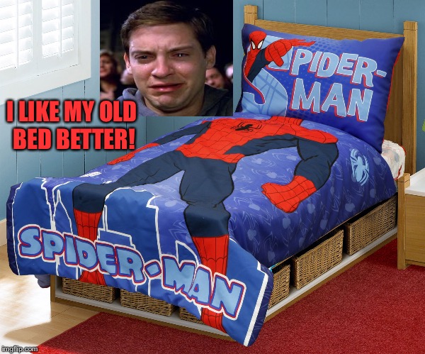 I LIKE MY OLD BED BETTER! | made w/ Imgflip meme maker