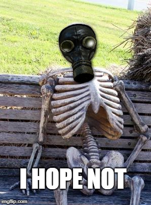 Waiting Skeleton Meme | I HOPE NOT | image tagged in memes,waiting skeleton | made w/ Imgflip meme maker