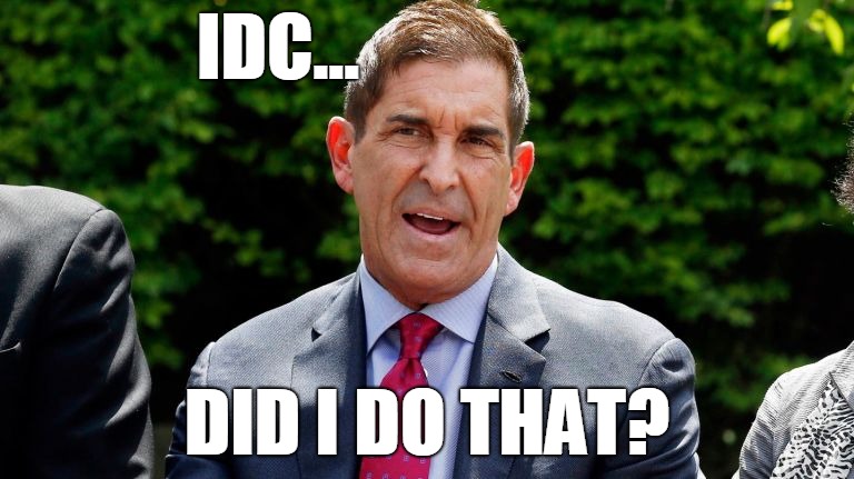 DID I DO THAT? | IDC... DID I DO THAT? | image tagged in idc,jeff klein,ny state senate,sd-34,biaggi | made w/ Imgflip meme maker