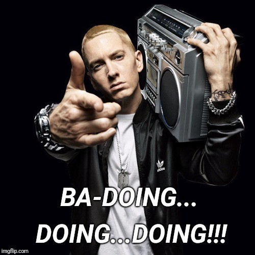 Dadoing | DOING...DOING!!! BA-DOING... | image tagged in badoing doing doing | made w/ Imgflip meme maker