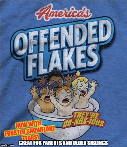 Offended Flakes | GREAT FOR PARENTS AND OLDER SIBLINGS | image tagged in spoiled brat,offended,funny | made w/ Imgflip meme maker