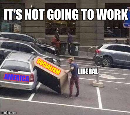 Use some common sense | IT'S NOT GOING TO WORK; SOCIALISM; LIBERAL; AMERICA | image tagged in liberal,socialism,democrats,pipe_picasso | made w/ Imgflip meme maker