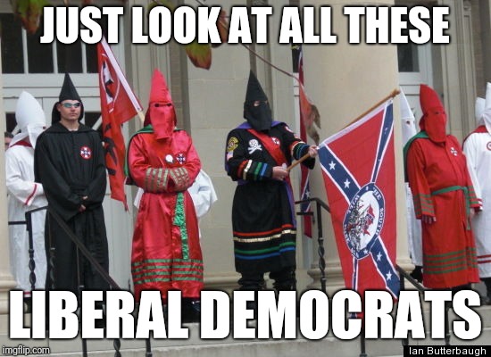 JUST LOOK AT ALL THESE LIBERAL DEMOCRATS | made w/ Imgflip meme maker
