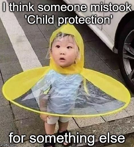 Take the blue pill and you will think child protection as 'parking cone protect kid from car'. Take the red pill...  | I think someone mistook 'Child protection'; for something else | image tagged in parking cone,child,memes | made w/ Imgflip meme maker