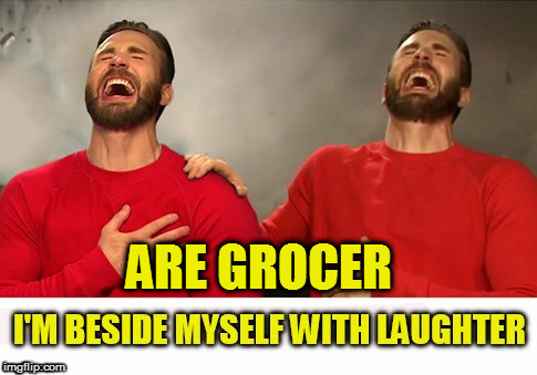 ARE GROCER | made w/ Imgflip meme maker
