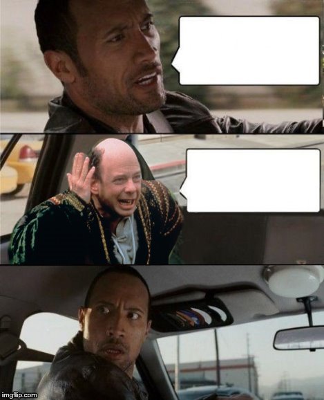 The Rock Driving Inconceivable  | image tagged in the rock driving inconceivable | made w/ Imgflip meme maker