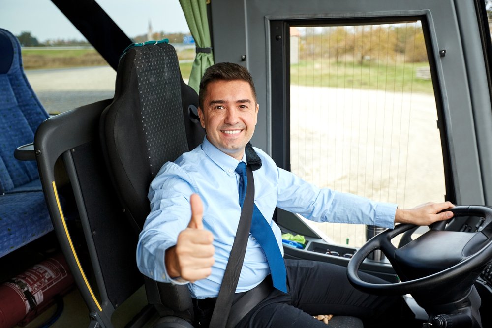 Good guy bus driver Blank Meme Template