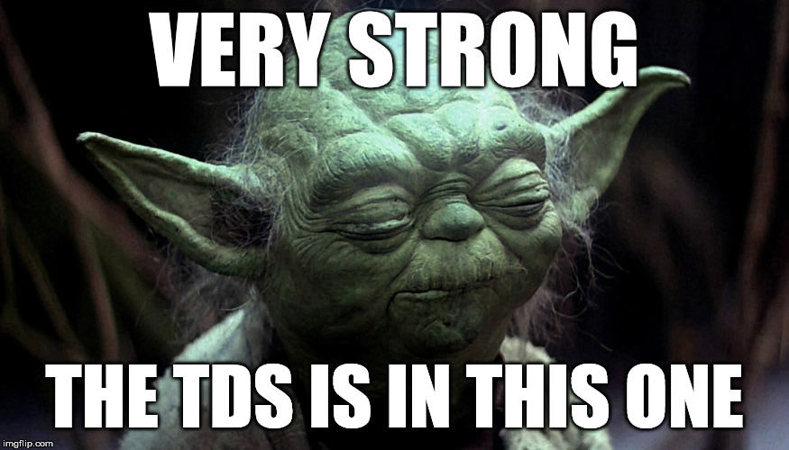 VERY STRONG; THE TDS IS IN THIS ONE | image tagged in tds | made w/ Imgflip meme maker