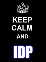 Keep calm blank | IDP | image tagged in keep calm blank | made w/ Imgflip meme maker