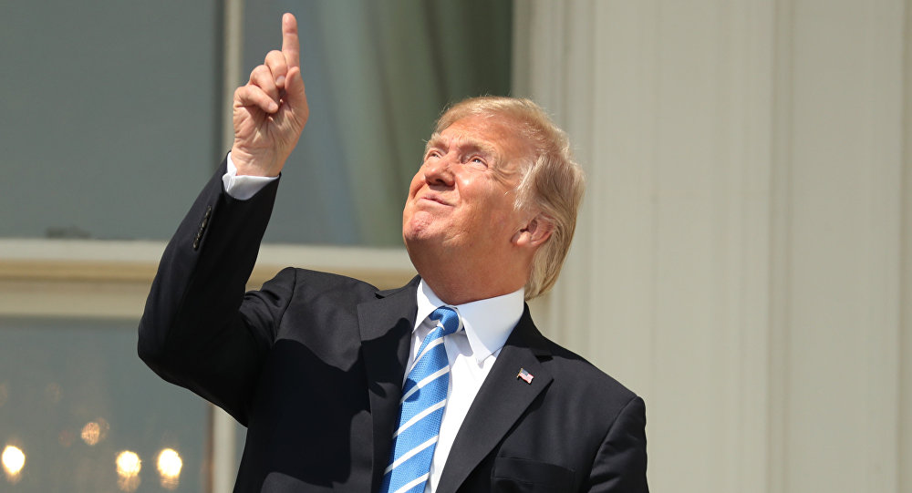 Trump sun Blank Meme Template