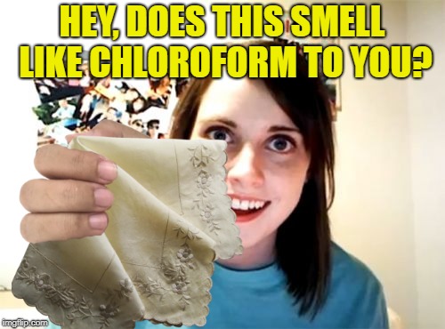 HEY, DOES THIS SMELL LIKE CHLOROFORM TO YOU? | made w/ Imgflip meme maker