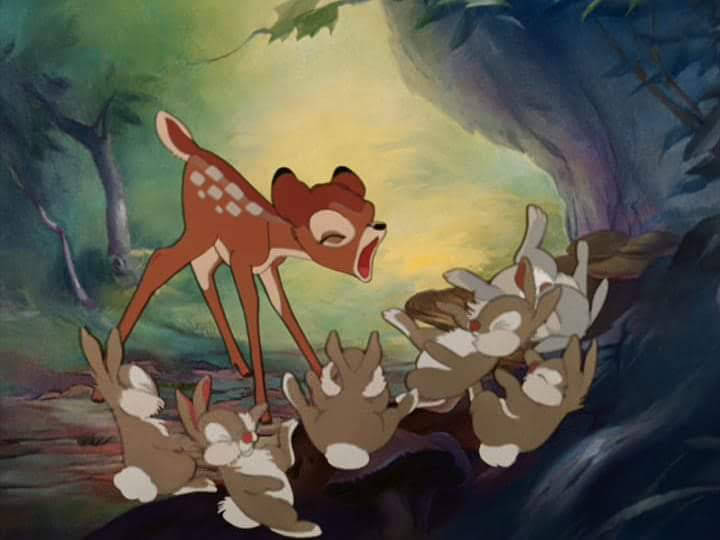 bambi screm Blank Meme Template