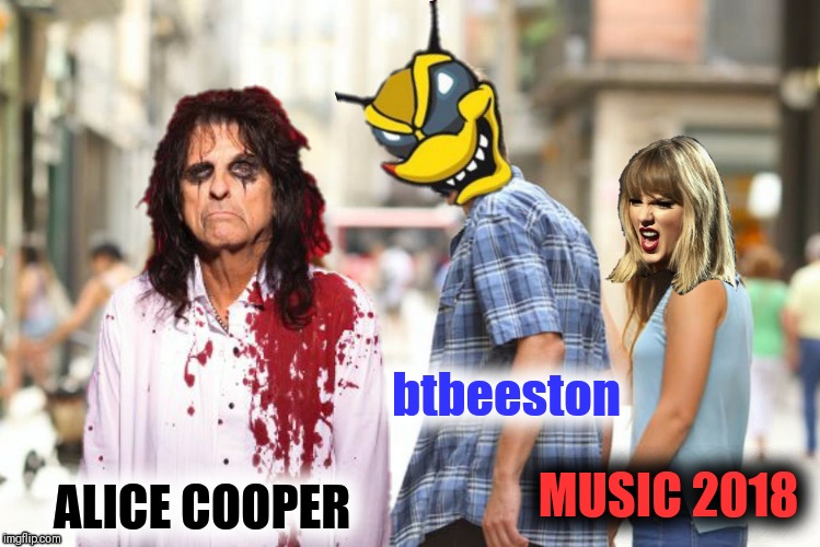 ALICE COOPER MUSIC 2018 btbeeston | made w/ Imgflip meme maker