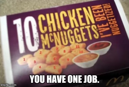 My life is a lie. |  YOU HAVE ONE JOB. | image tagged in memes,funny,my life is a lie,you had one job | made w/ Imgflip meme maker