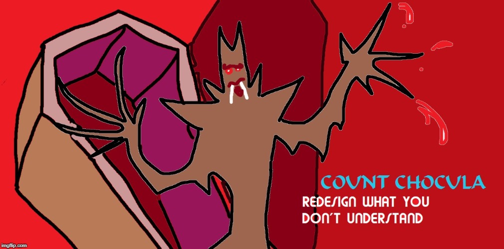 Monster cereal concept revisions 3 | image tagged in count chcocula | made w/ Imgflip meme maker