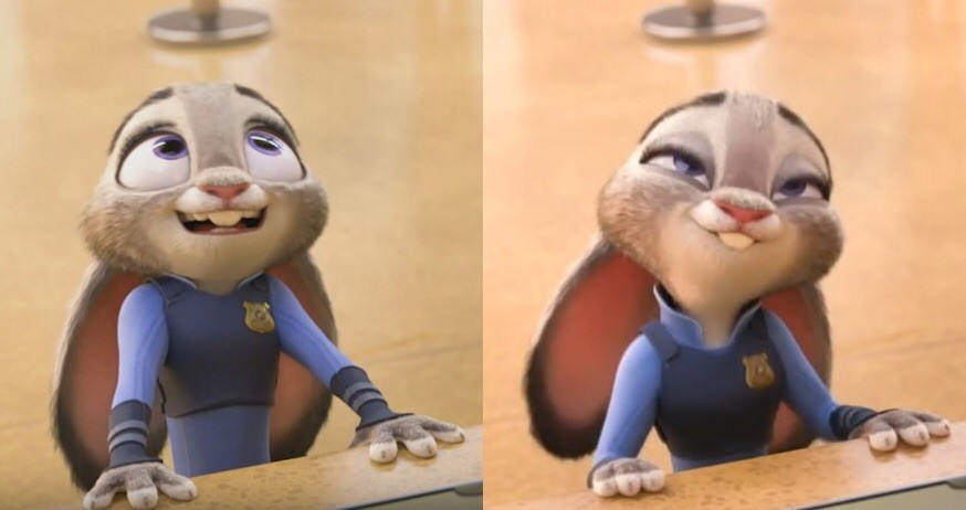 Judy Hopps satisfied Blank Meme Template