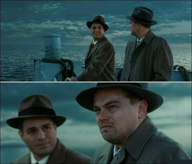 Shutter Island Di Caprio Blank Meme Template