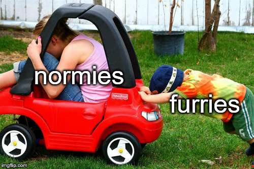 normies furries | made w/ Imgflip meme maker