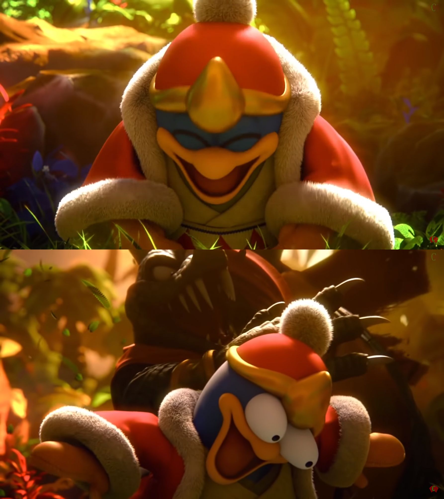 King dedede meme face