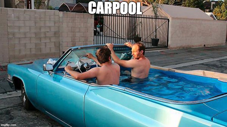 Carpooling Is Good For the Environment | CARPOOL | image tagged in memes | made w/ Imgflip meme maker