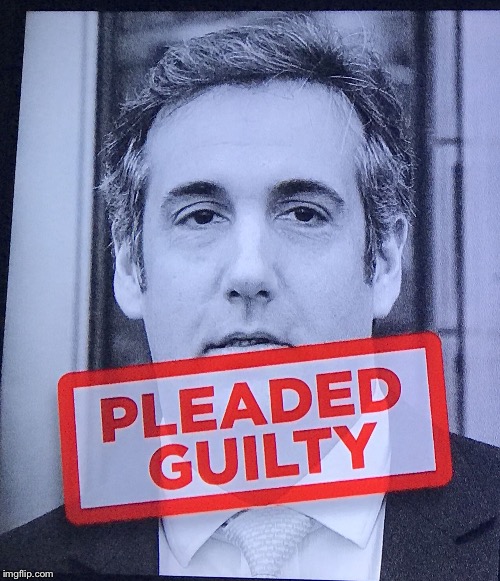 image tagged in michael cohen guilty,donald trump,lol | made w/ Imgflip meme maker