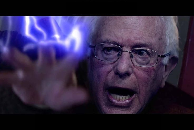 High Quality Bernie Sanders - Sith Lord - Unlimited Blank Meme Template