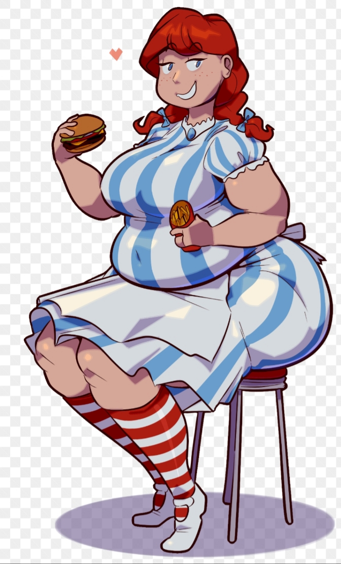 High Quality Fat wendy  Blank Meme Template