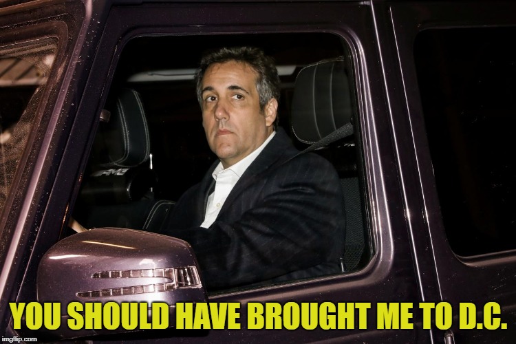 Always Take Care of Your Crew | YOU SHOULD HAVE BROUGHT ME TO D.C. | image tagged in trump,michael cohen,conspiracy trump,crooked trump,president thug | made w/ Imgflip meme maker