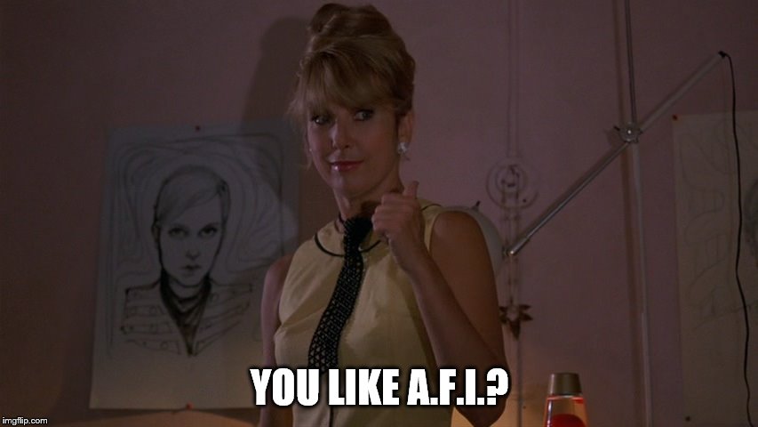 Teri Garr in After Hours; You Like the Monkees? | YOU LIKE A.F.I.? | image tagged in teri garr,after hours,afi,emo | made w/ Imgflip meme maker
