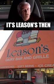 Are you hungry Master Jedi? | IT’S LEASON’S THEN | image tagged in star wars,star wars prequels,PrequelMemes | made w/ Imgflip meme maker