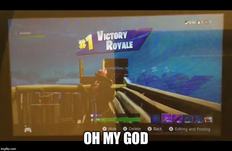Fortnut | OH MY GOD | image tagged in fortnite,memes | made w/ Imgflip meme maker