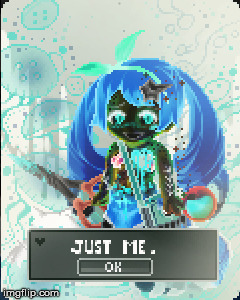 Inverted Gaia Dream Avatar | 1 | image tagged in mmo,creepy,cute,obsessed,bloody girl,yandere | made w/ Imgflip meme maker