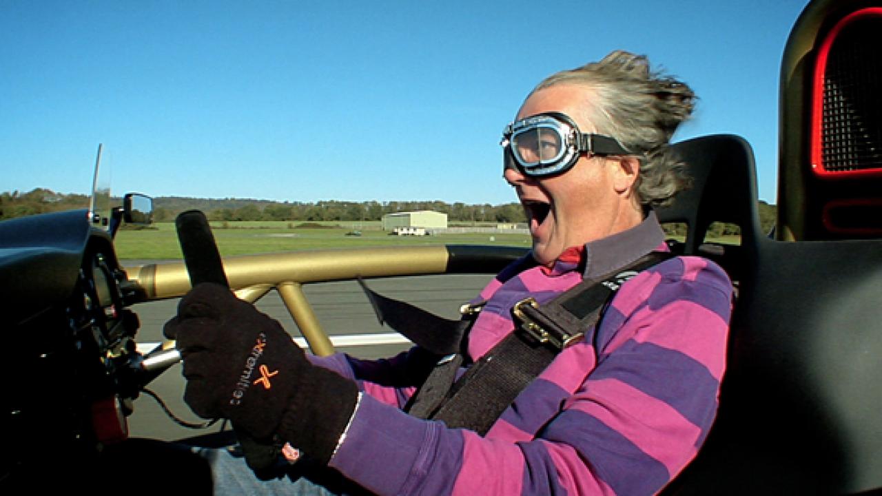 James May Driving Fast Blank Meme Template