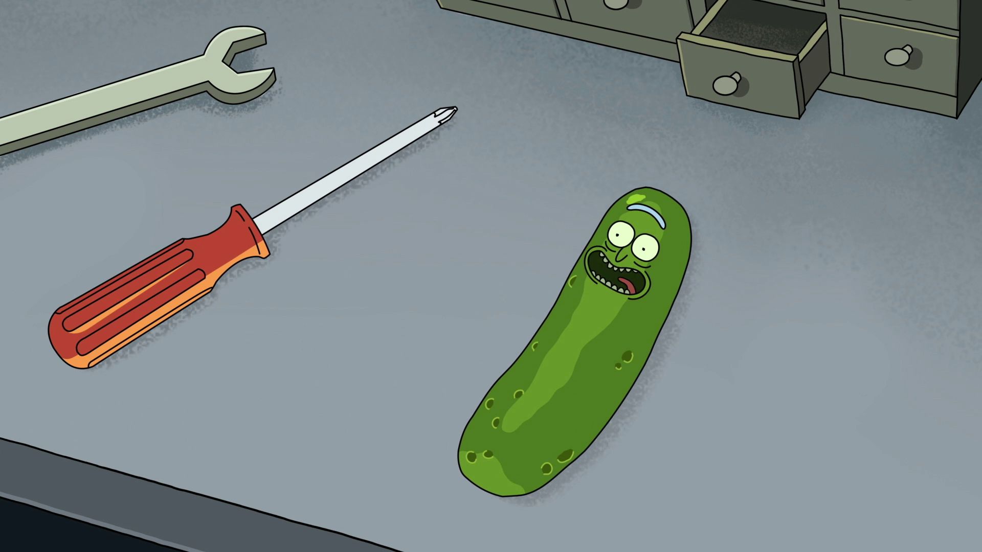 rick and morty pickle rick Blank Meme Template