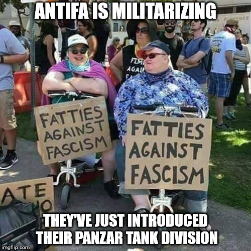 You man the guns, I'll drive. | ANTIFA IS MILITARIZING; THEY'VE JUST INTRODUCED THEIR PANZAR TANK DIVISION | image tagged in memes | made w/ Imgflip meme maker