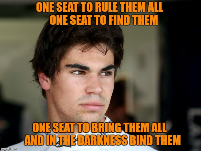 ONE SEAT TO RULE THEM ALL
   ONE SEAT TO FIND THEM; ONE SEAT TO BRING THEM ALL
  AND IN THE DARKNESS BIND THEM | made w/ Imgflip meme maker