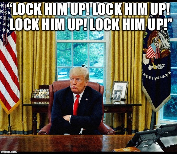 Donald Trump | image tagged in donald trump,michael cohen,flipper,liar in chief,lock him up | made w/ Imgflip meme maker