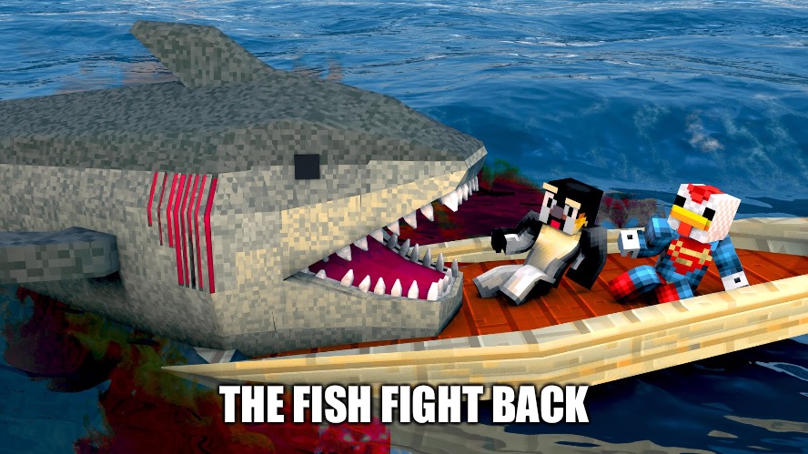 THE FISH FIGHT BACK | made w/ Imgflip meme maker