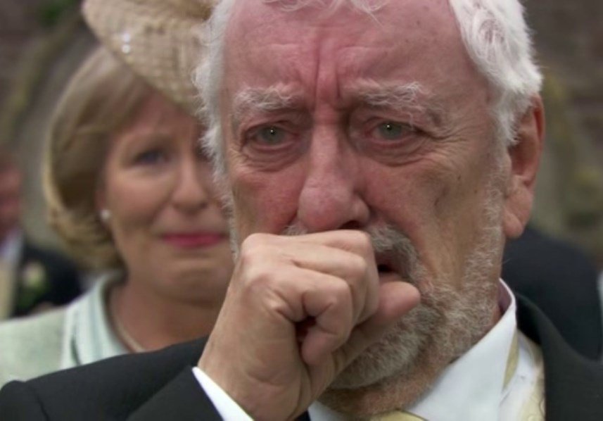 High Quality Old Man Crying Blank Meme Template