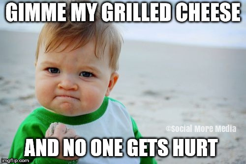 Visit The Cheesy Pickup Today!  | image tagged in grilled cheese,the cheesy pickup,sandwich,orillia,downtownorillia,social more media | made w/ Imgflip meme maker