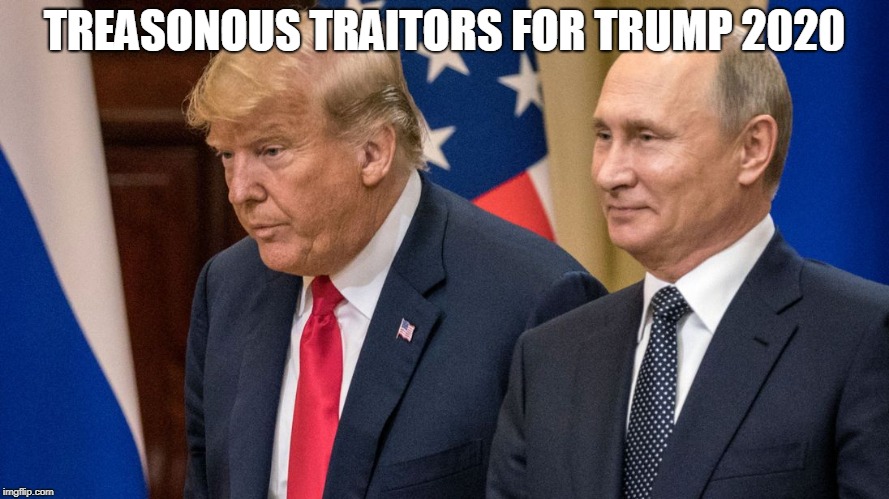 TREASONOUS TRAITORS FOR TRUMP 2020 | image tagged in donald trump | made w/ Imgflip meme maker