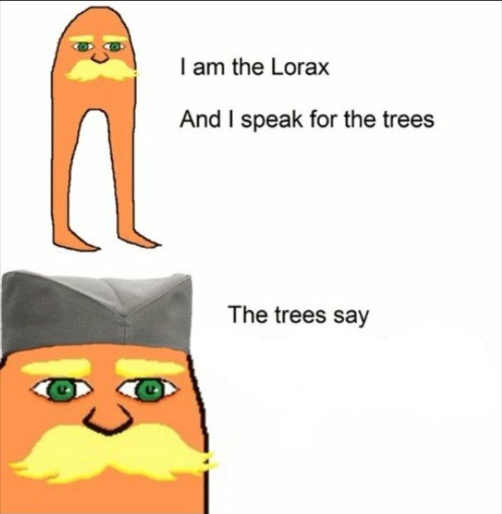 Lorax Blank Meme Template