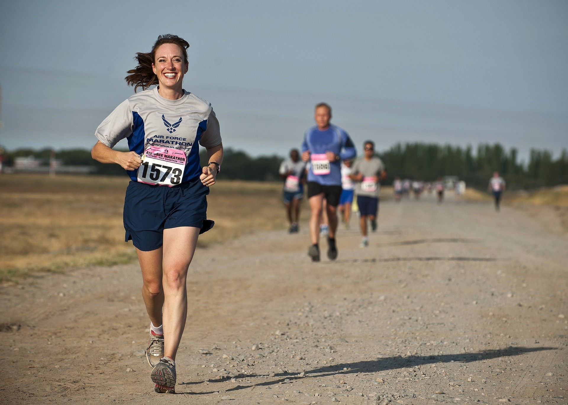 Woman running Blank Meme Template