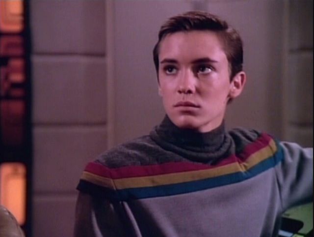 Wesley Crusher sad Blank Meme Template