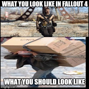 WHAT YOU LOOK LIKE IN FALLOUT 4; WHAT YOU SHOULD LOOK LIKE | image tagged in fallout 4 memes,fallout memes,funny memes | made w/ Imgflip meme maker