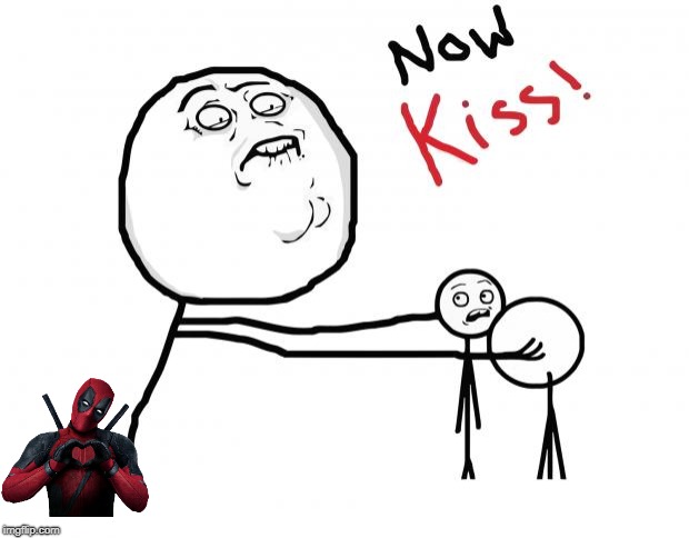 now kiss | image tagged in now kiss | made w/ Imgflip meme maker