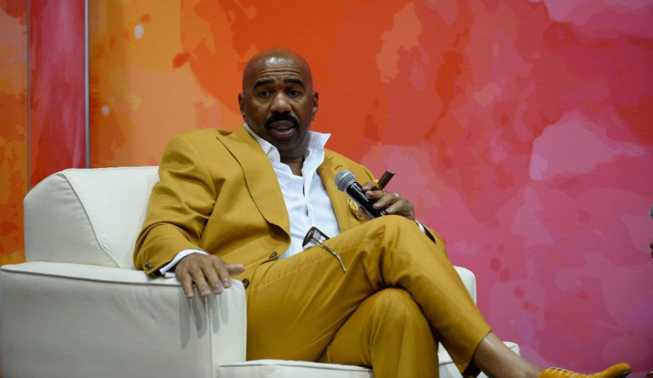 steve harvey fashion mogul Blank Meme Template