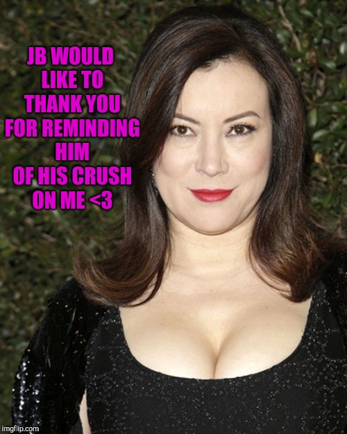 JB WOULD LIKE TO THANK YOU FOR REMINDING HIM OF HIS CRUSH ON ME <3 | made w/ Imgflip meme maker